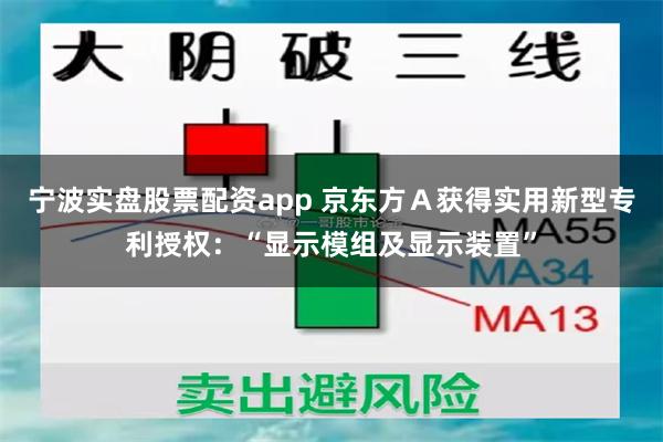 宁波实盘股票配资app 京东方Ａ获得实用新型专利授权：“显示模组及显示装置”