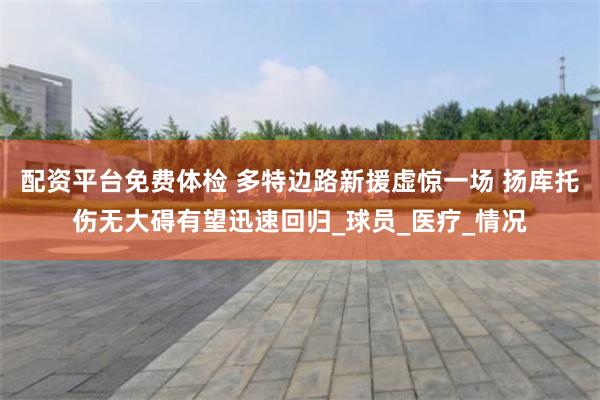 配资平台免费体检 多特边路新援虚惊一场 扬库托伤无大碍有望迅速回归_球员_医疗_情况